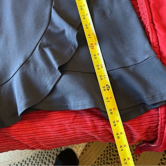 J.Jill Ponte Ruffle Navy Blue Dress. Size Small. - Picture 15 of 15